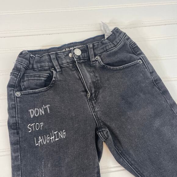 Zara Calvin Klein Girls Pink Hooded Puffer Vest & Jeans Bundle OF 2 Size 4-5 - Picture 7 of 10